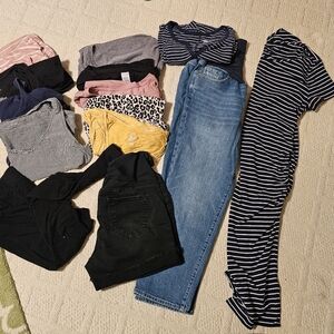 Maternity clothes size large
